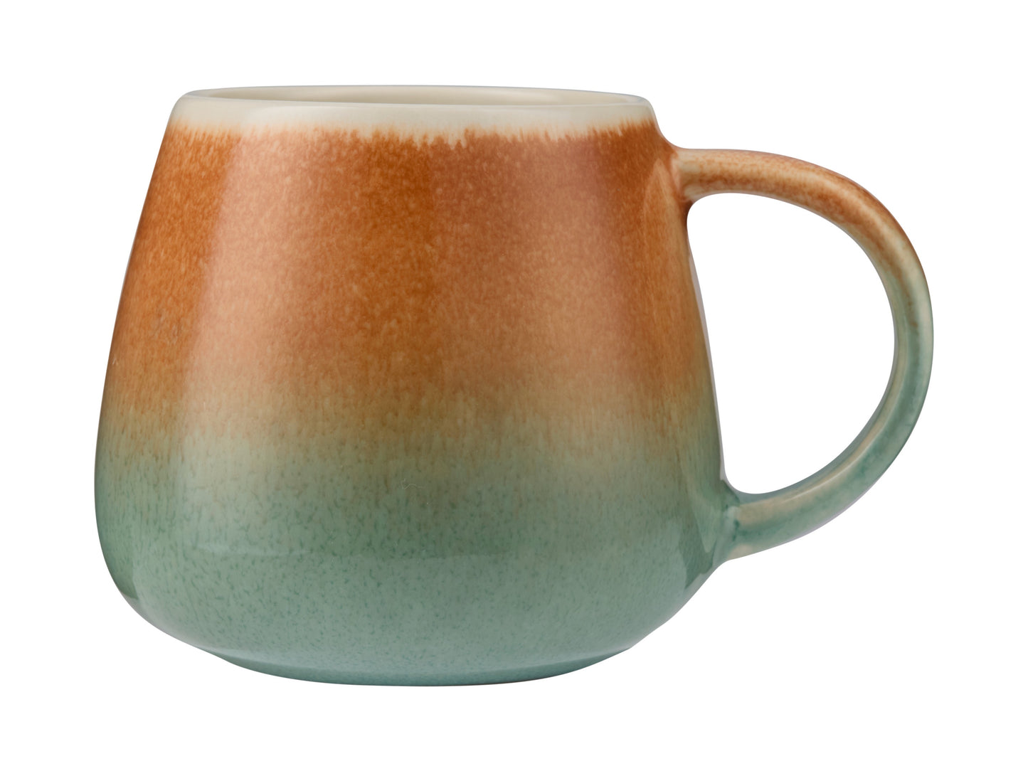 Aurora Snug Mug 410ml Caramel Green