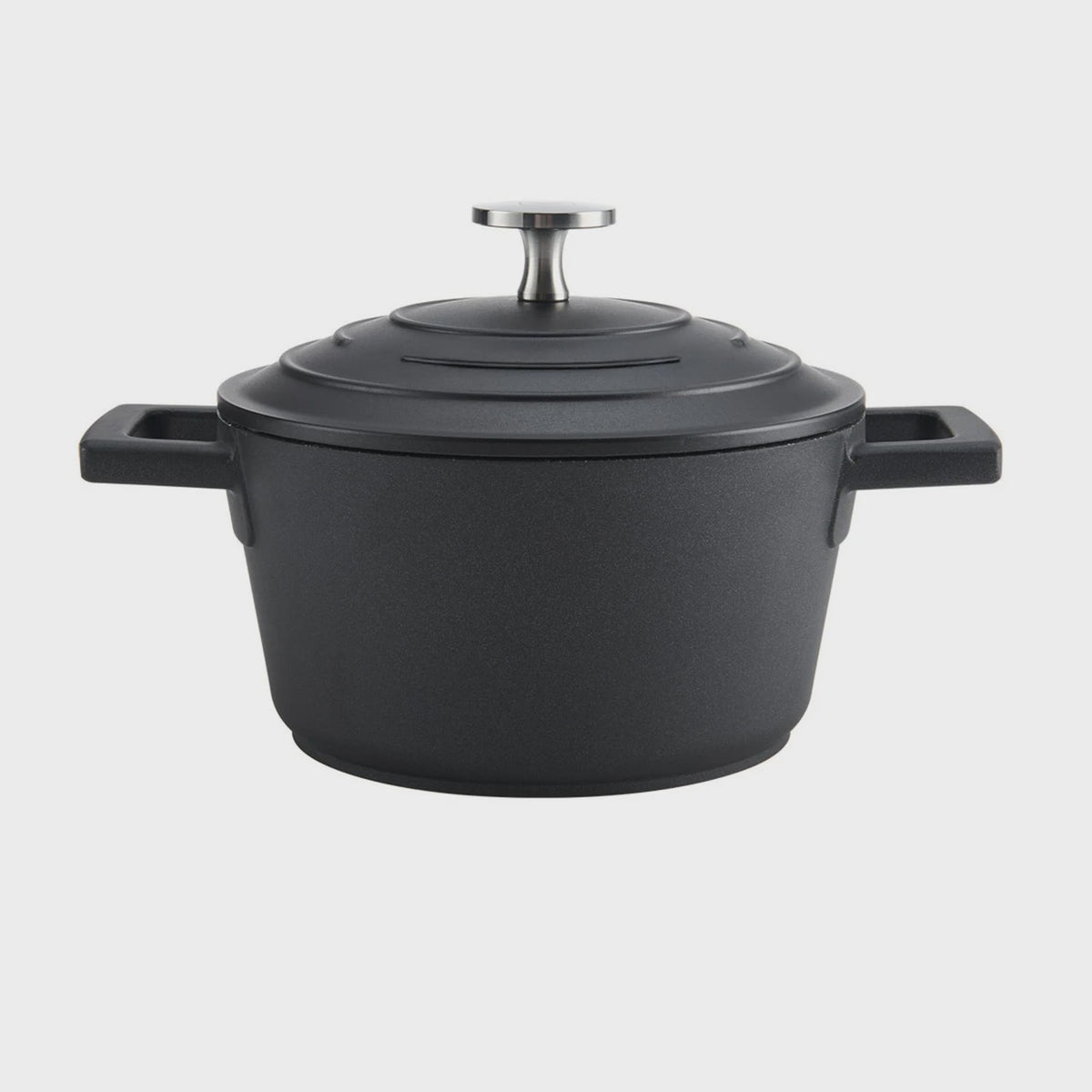Cast Aluminium Casserole Dish 1.4L/16cm Black