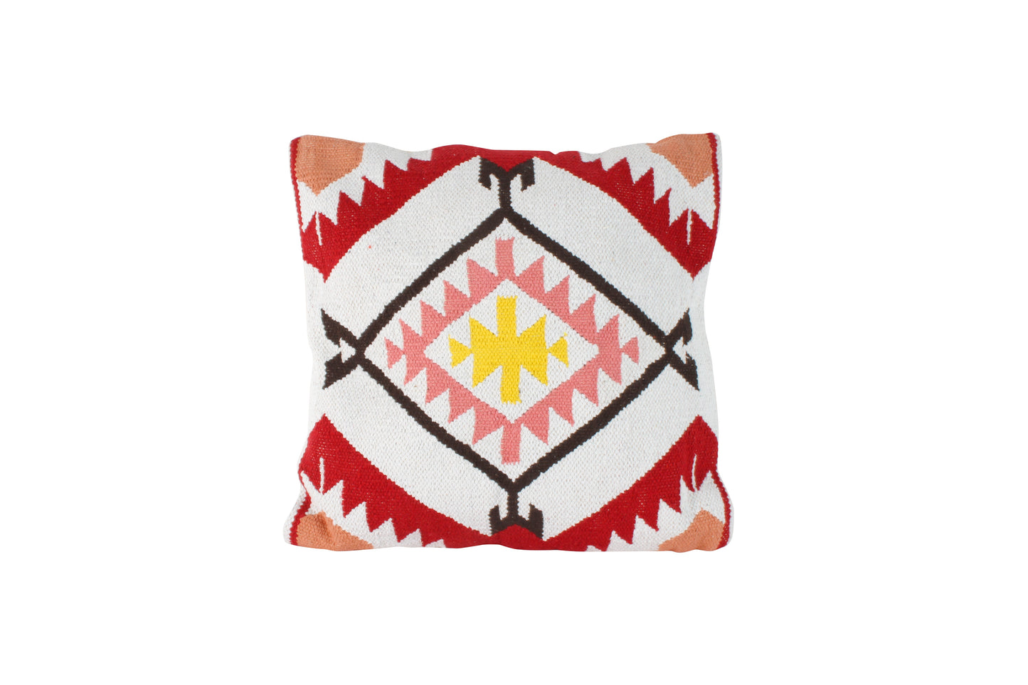 Faith woven tapestry cushion with fill 45x45cm