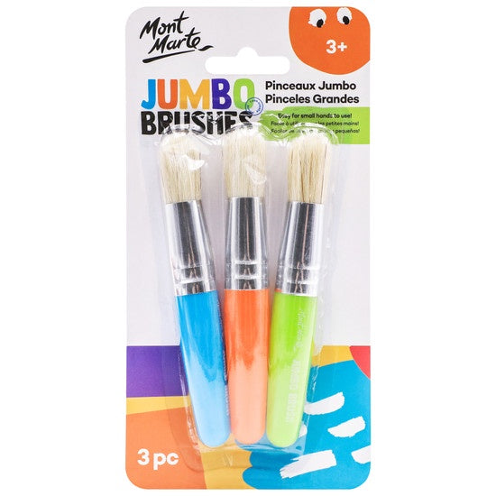 Jumbo brushes set 3pce