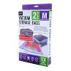 Storage bag vacuum 55x75cm 2pk