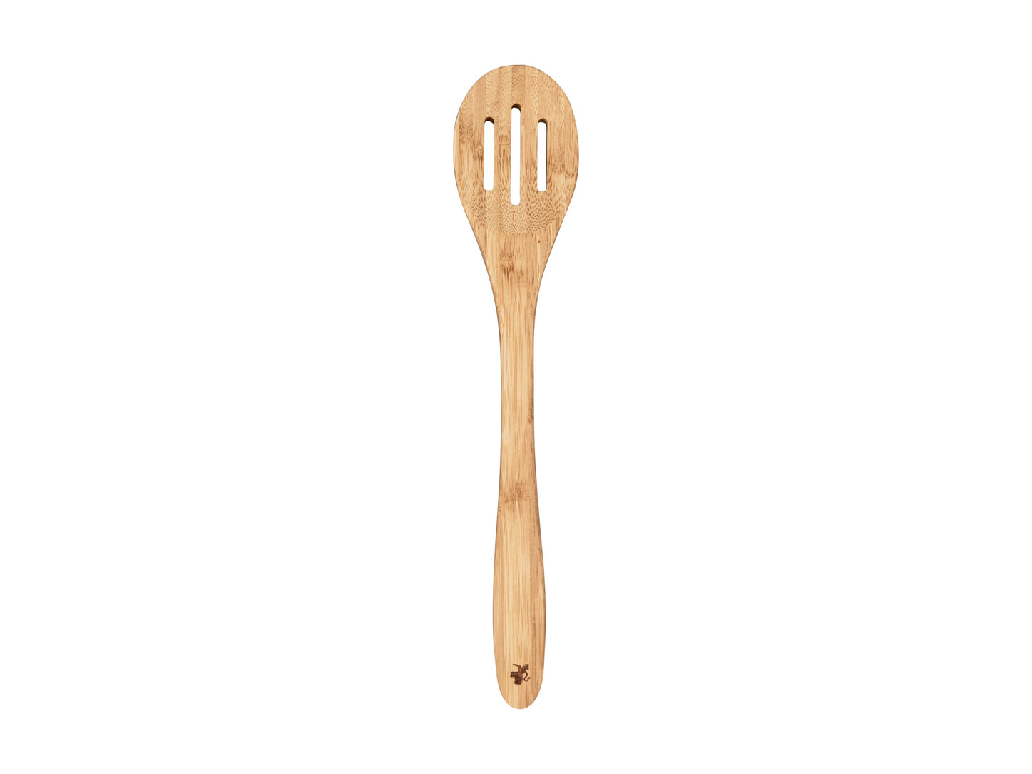 Evergreen bamboo slotted spoon 33cm
