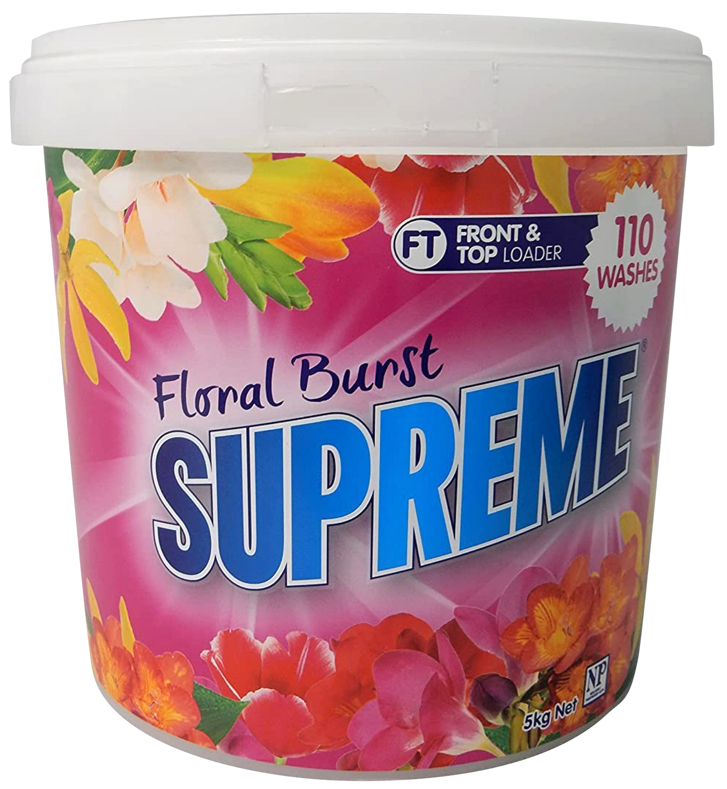 Supreme floral burst washing powder