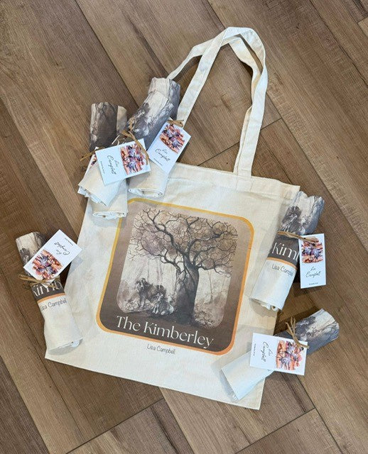 Lisa Campbell tote bag cow