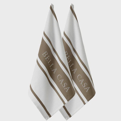 Kitchen towel latte 2pk