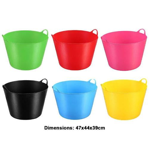 Tub Jumbo Flexible 42L with handles