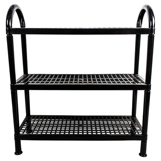 Rack Shoe Plastic 3 Tier 55 x 60 x 21.5cm