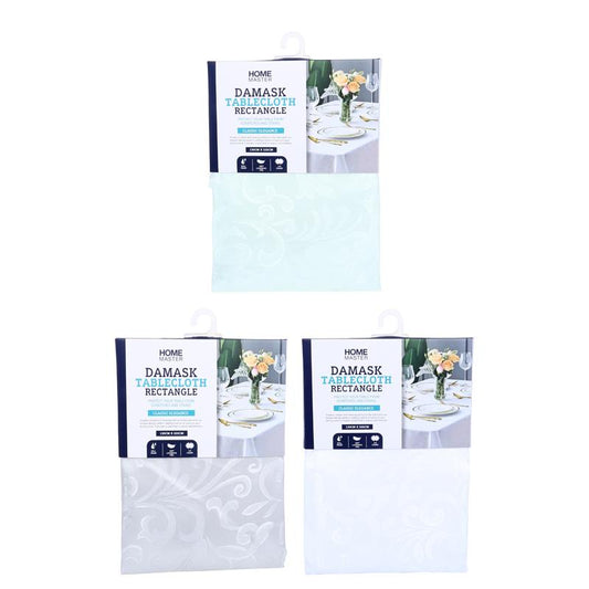 Damask tablecloth rectangle 130x225cm