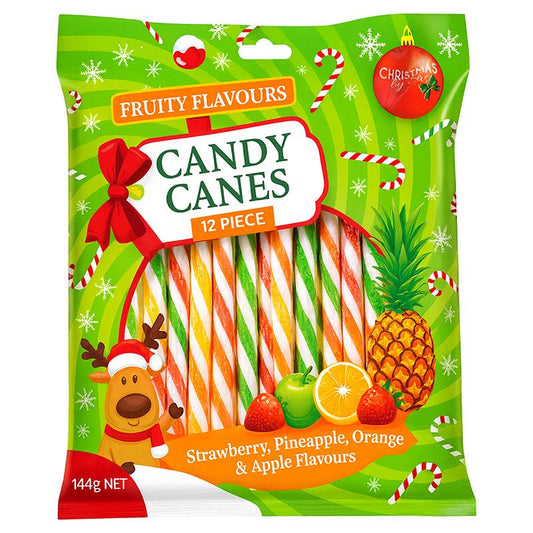 Candy cane fruity flavours 12pack 12g