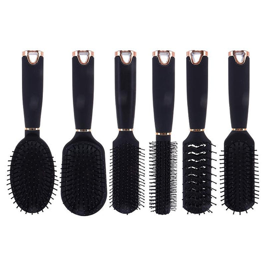 Hair brush black and rose gold assorted style