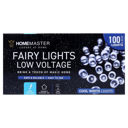 Fairy light low voltage 100LED 6.5m Cool white