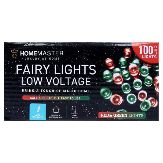 Fairy light low voltage 100LED 6.5m Red
