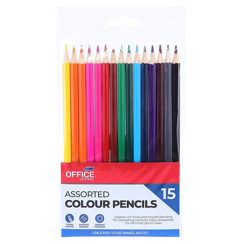 Coloured Pencils 15pk