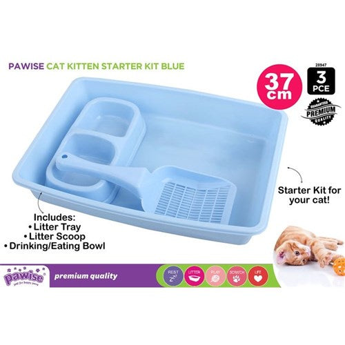 Pawise Cat Kitten Starter kit Blue