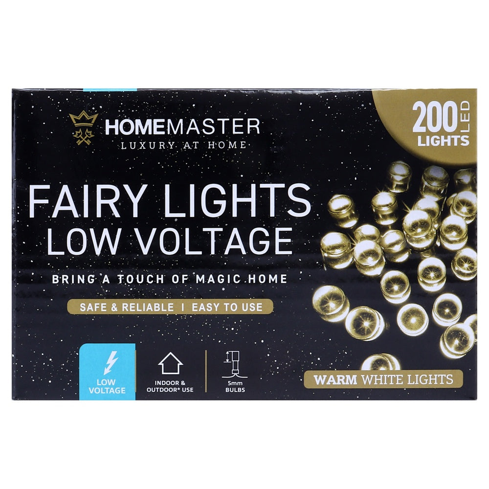 Fairy light low voltage 200LED warm white