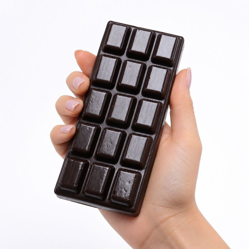 Fidget squeeze chocolate block 16x7cm