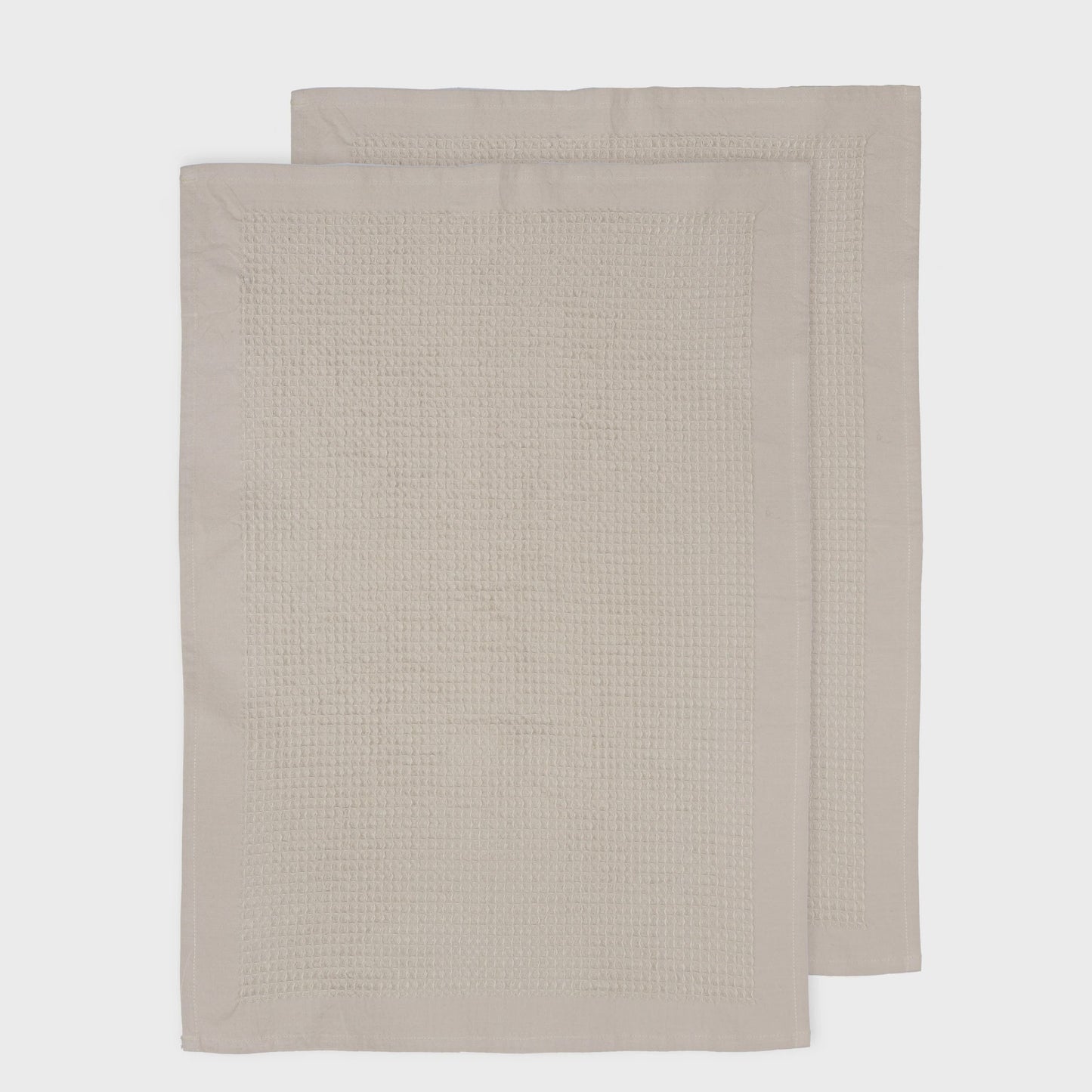 Ollie Waffle natural 2pk kitchen towel