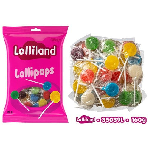 Lollipops 160gm bag