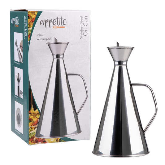 Stainless steel oil can 500ml