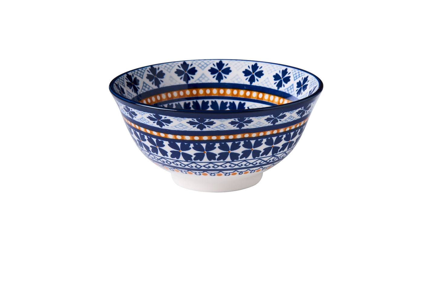 Porcelain bowl 15cm Fiesta blue