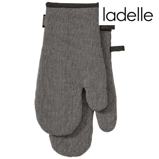 Eco Recycled Charcoal 2pk oven mitt