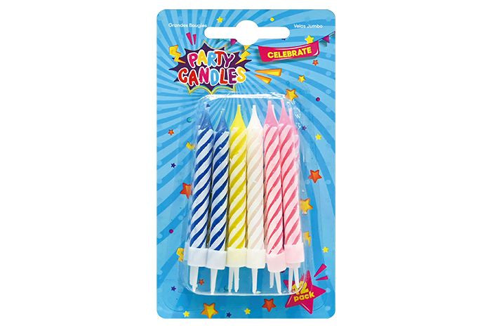 Party candles jumbo pack of 12