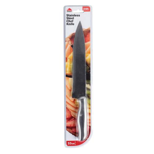 Knife stainless steel chef 33cm