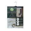 Curtain full block out Hamilton Silver 137x213cm