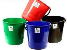 Multi purpose bucket 9.6litre asst colours