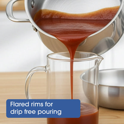 Stainless essentials 5pc cookware set