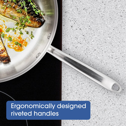 Stainless essentials 5pc cookware set