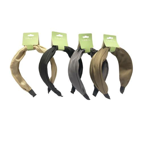 Hair headband knot