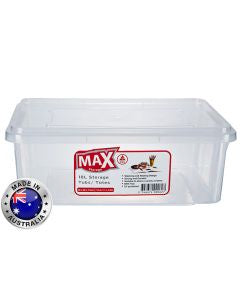 Max Storage Tub with Lid 10Ltr