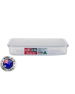 Max Storage Tub with Lid 2.5Ltr
