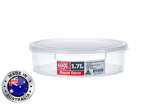 Max round storage 1.7litre