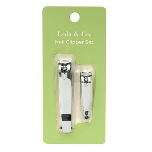 Nail clipper set 2pk