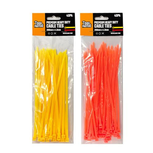 Cable tie 200mmx4.8mm Neo 40pk