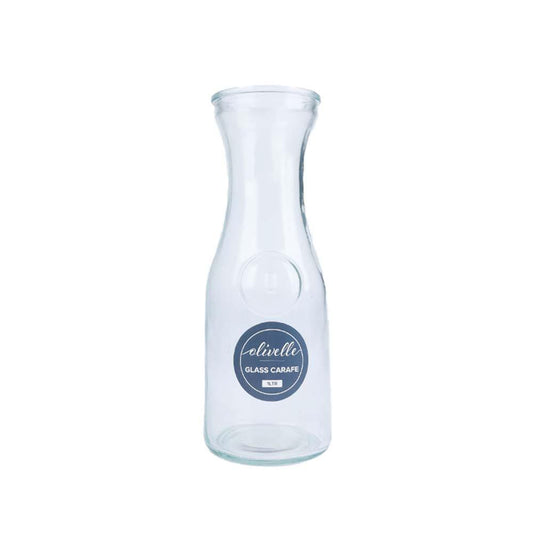Glass carafe bottle 1lt