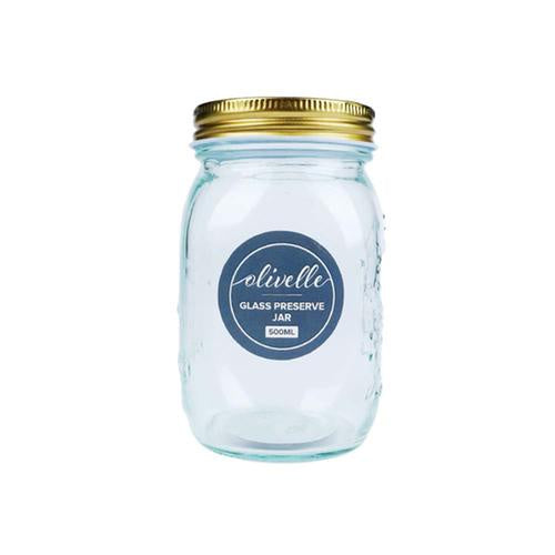 Glass Preserve Jar 500ml