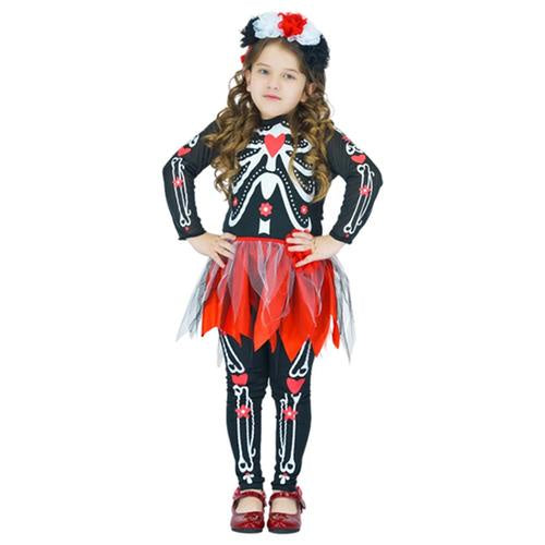 Costume Toddler Skeleton girl