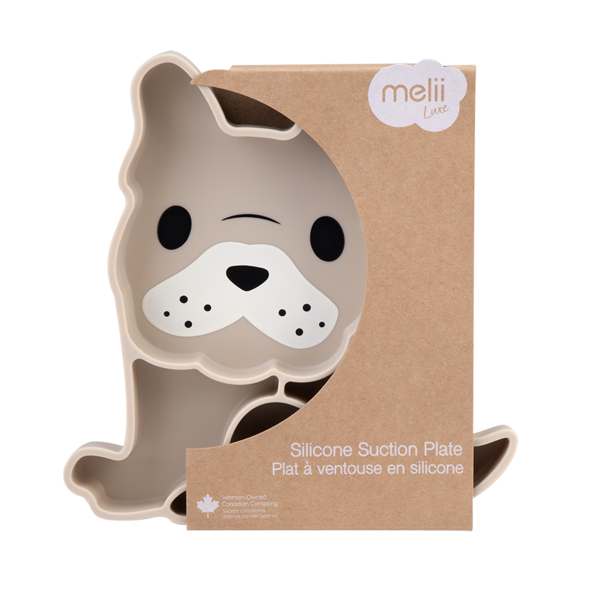 Divided silicone suction plate bulldog