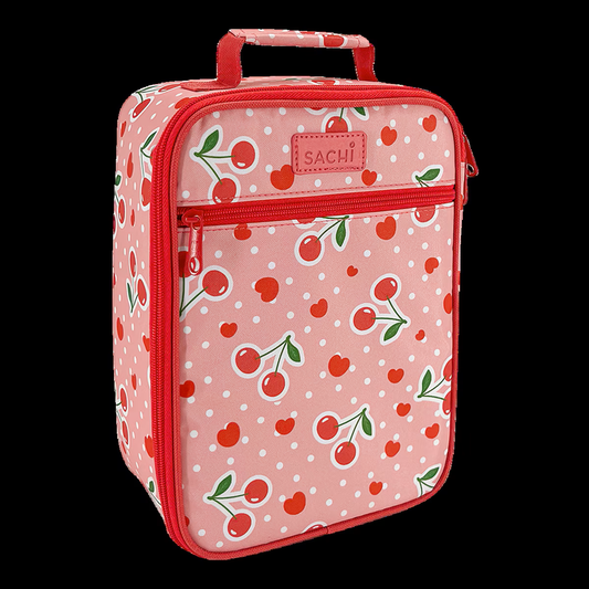 Insulated junior lunch bag cherry crush