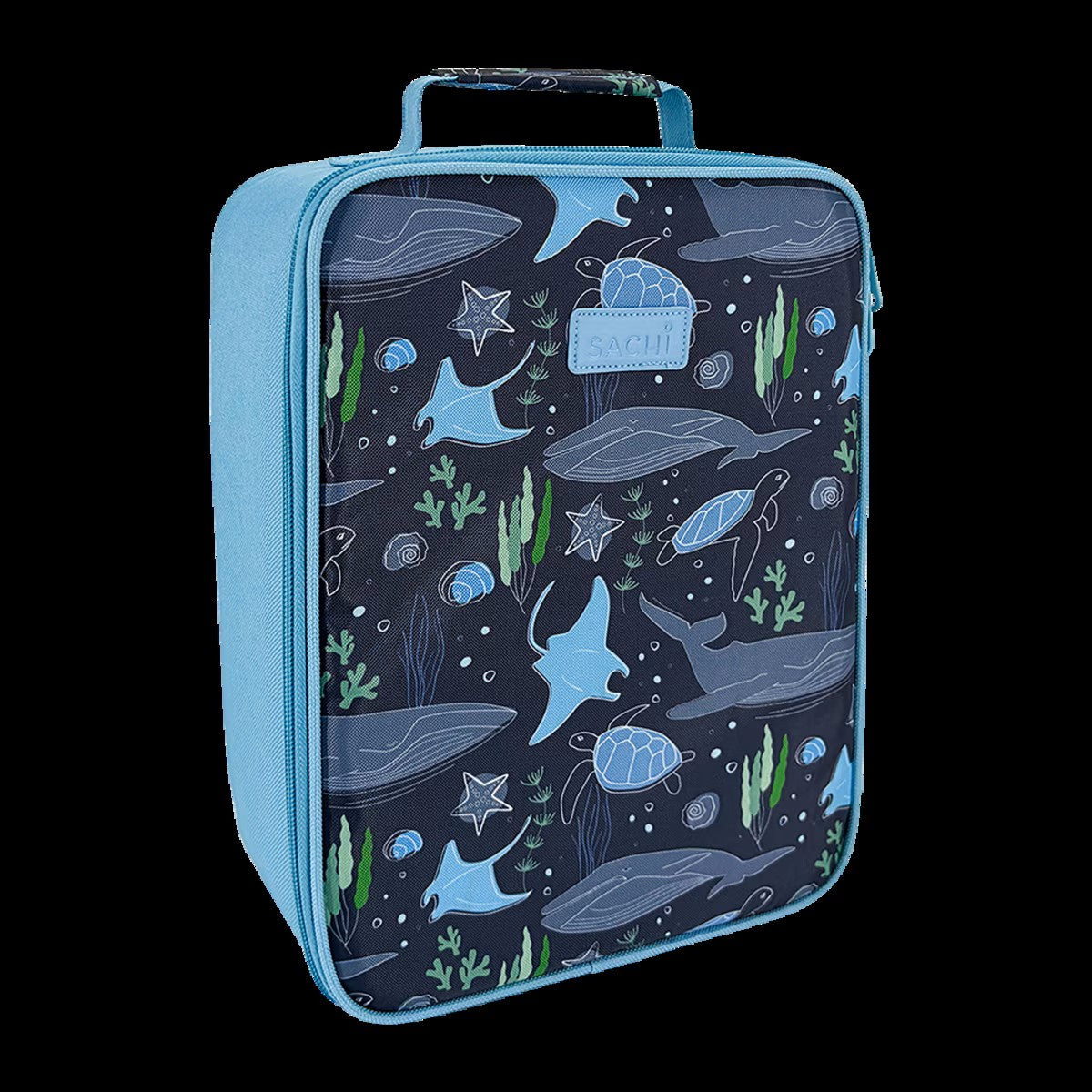 Insulated junior XL lunch bag Ocean friends
