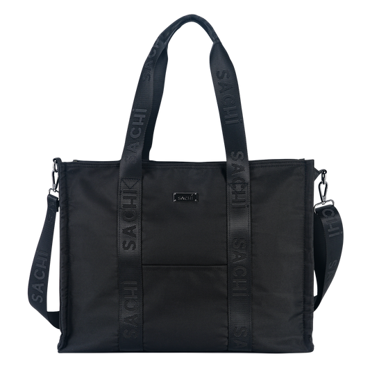 Insulated everyday tote bag Black