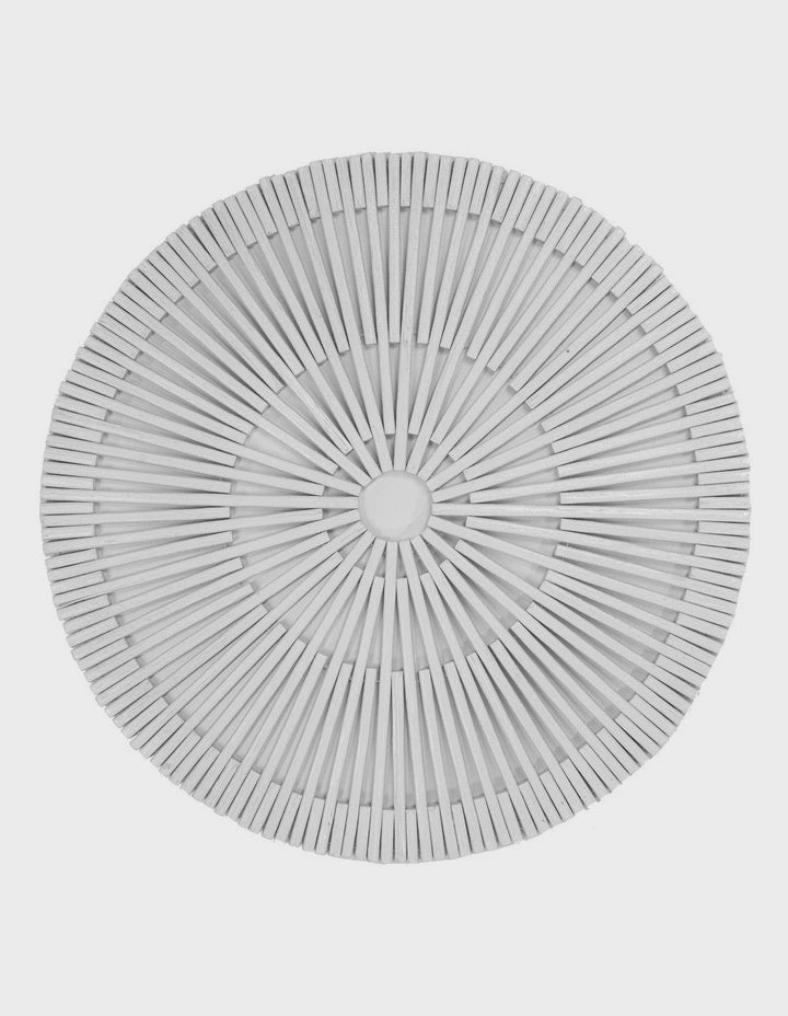 Kyoto white single placemat