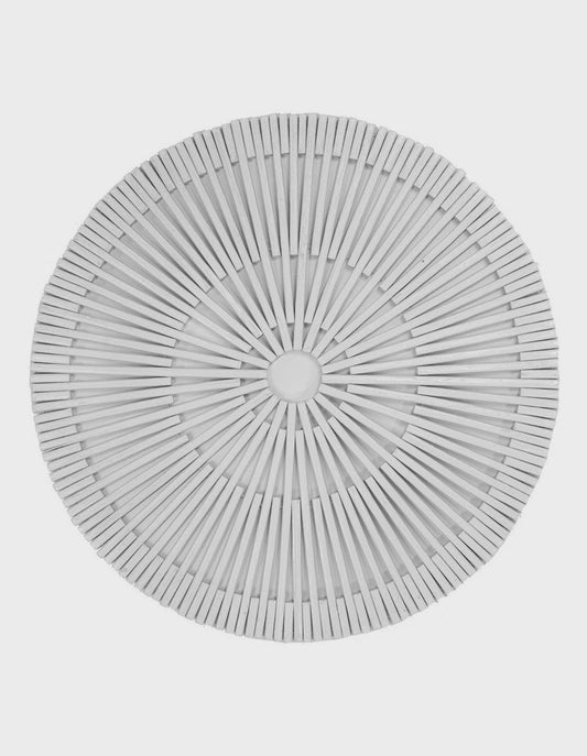 Kyoto white single placemat