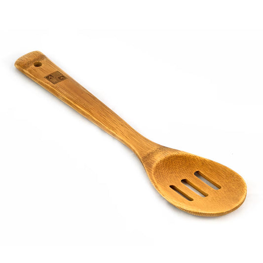 Bamboo slotted spoon 30cm