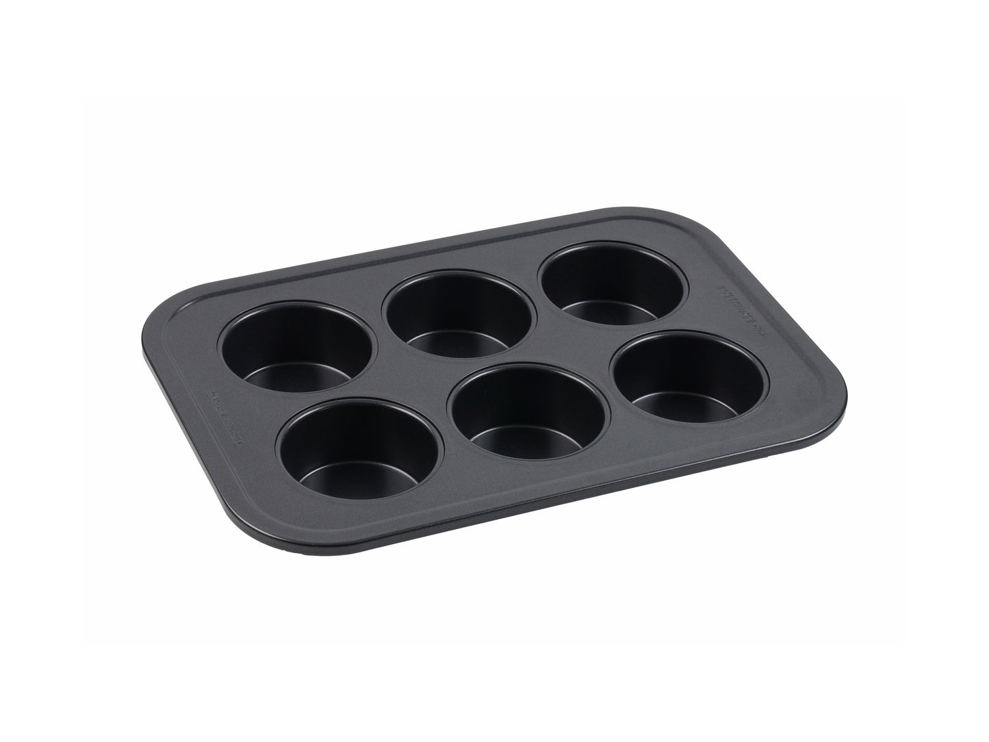 Ultimate non-stick large muffin pan 6 cup
