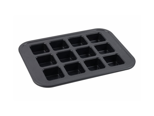 Ultimate non-stick square brownie pan 12 cup