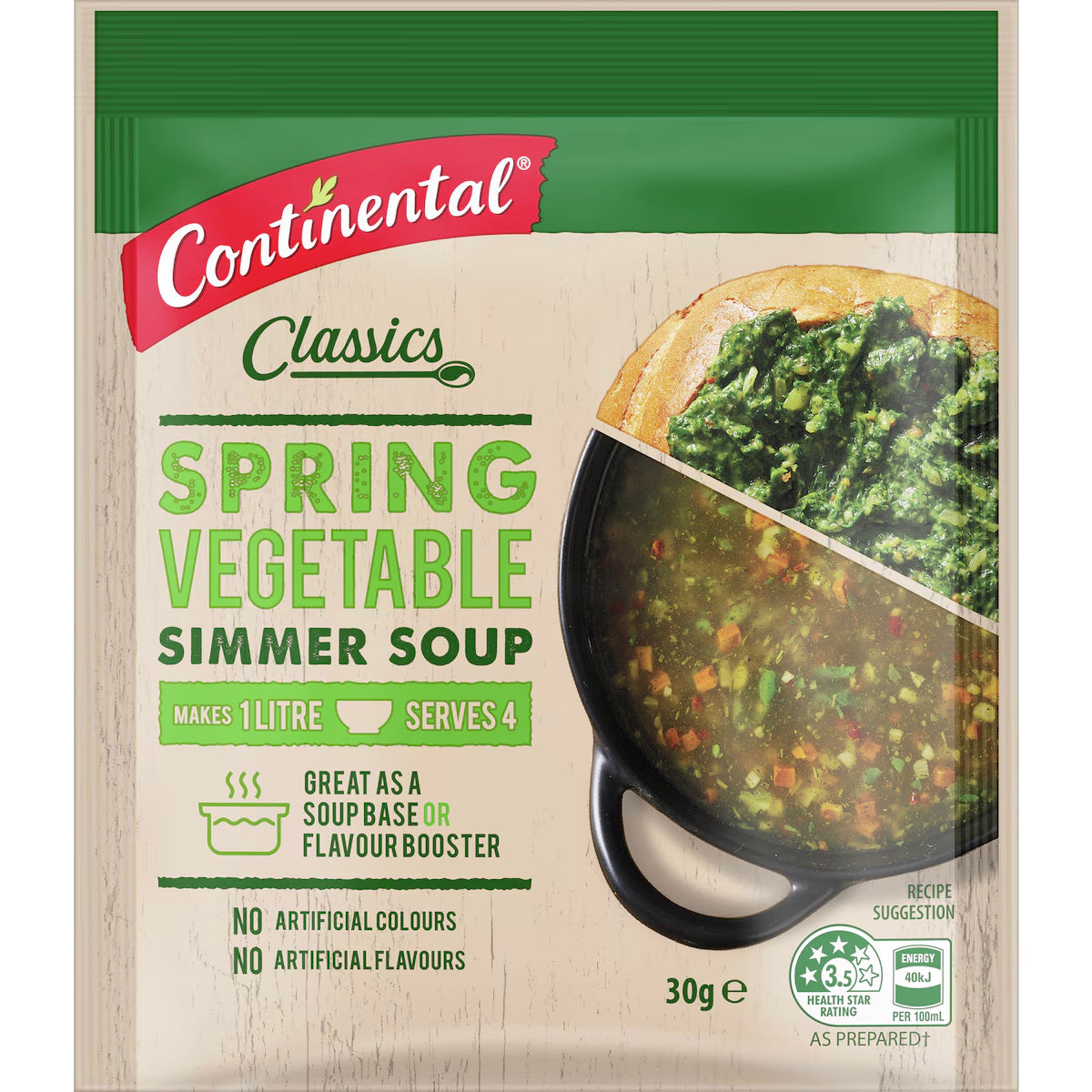 Continental Spring Vegetable Soup Mix 30gm